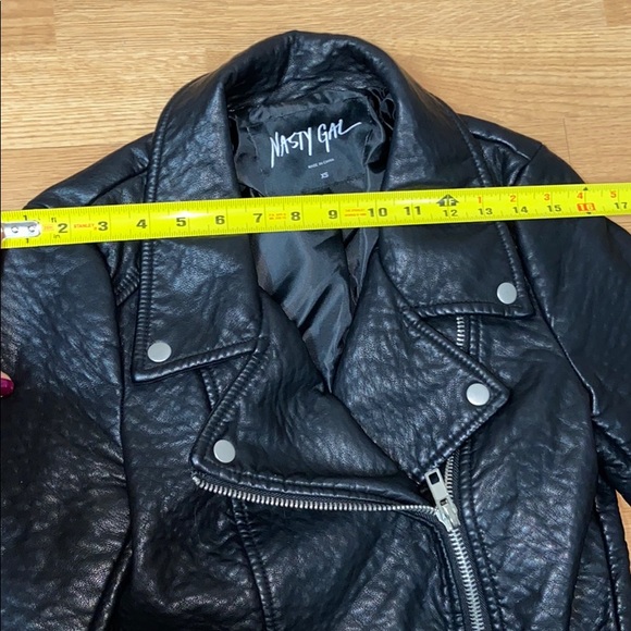 Black biker jacket - Picture 7 of 10